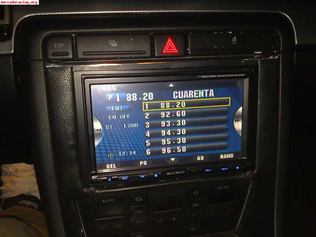 Pantalla audio media