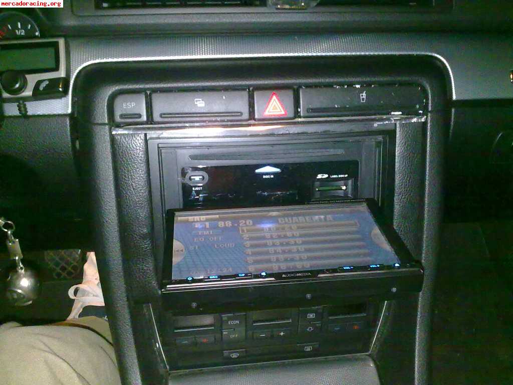 Pantalla audio media