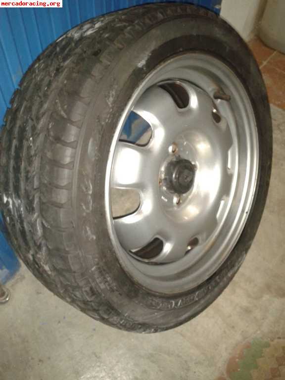 Compro llantas clio 16v de 15 chapa