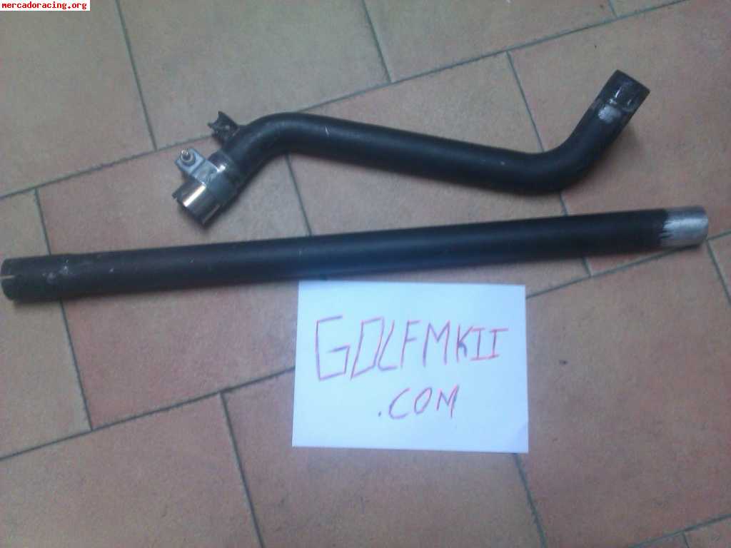 Supresor cortafuegos y primer silenciador golf 2