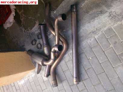 Tubo de escape ktrn para megane sport y meganegt 2.0t