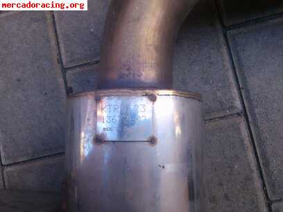 Tubo de escape ktrn para megane sport y meganegt 2.0t