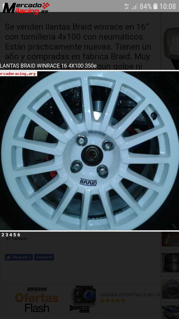 Busco winrace el 16 4x108