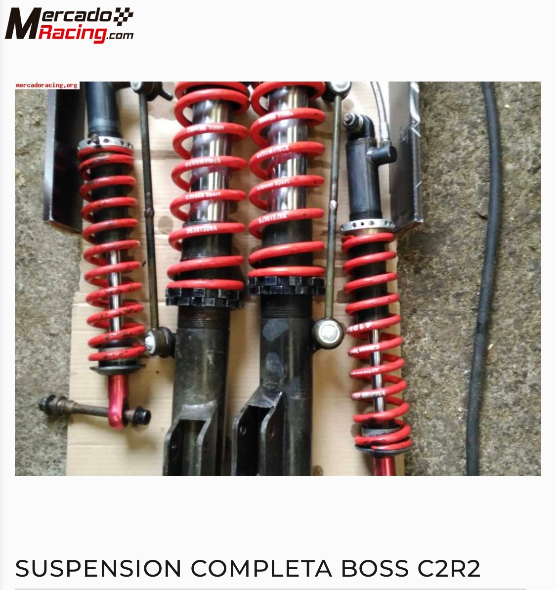 Busco suspensiones c2 copa/r2/siimilares
