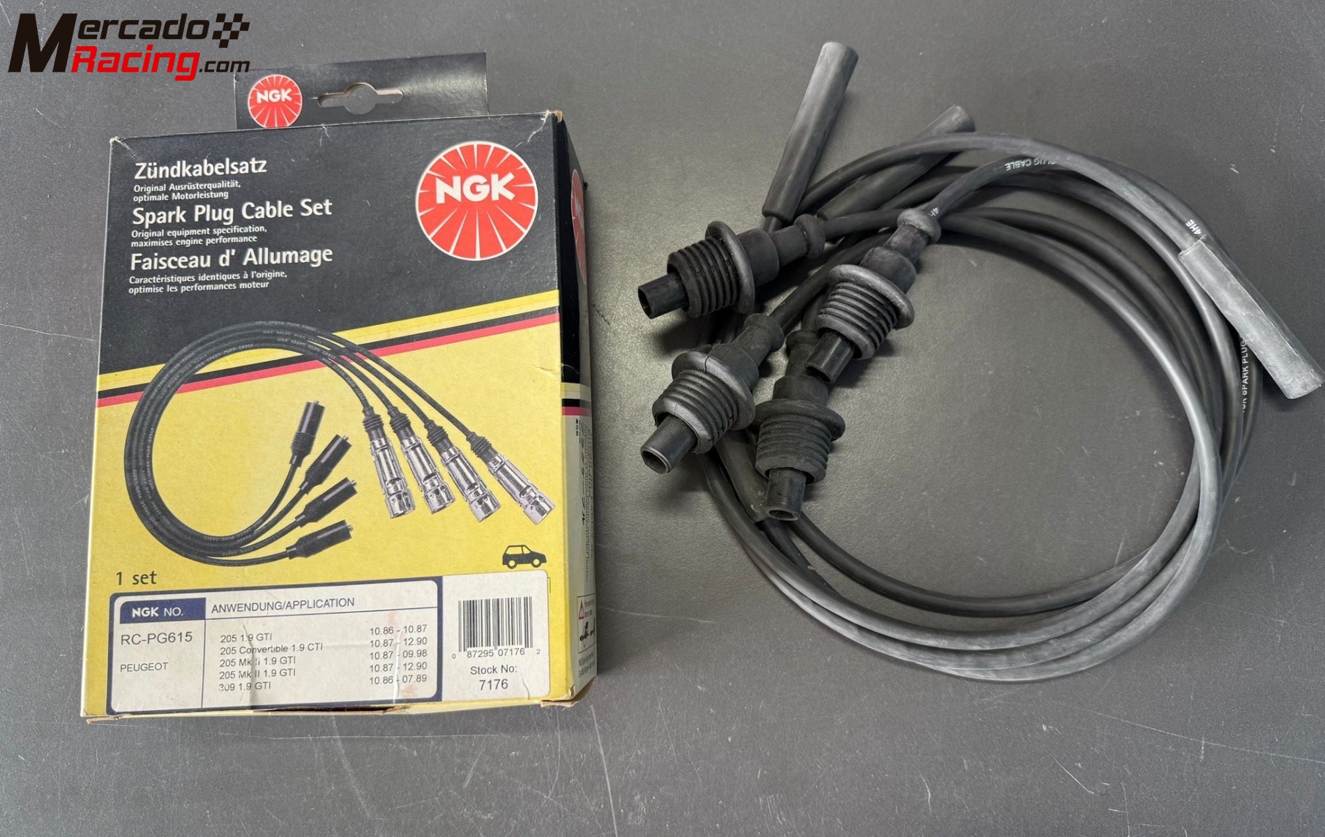 Cables bobinas ngk 205 gti peugeot y 309