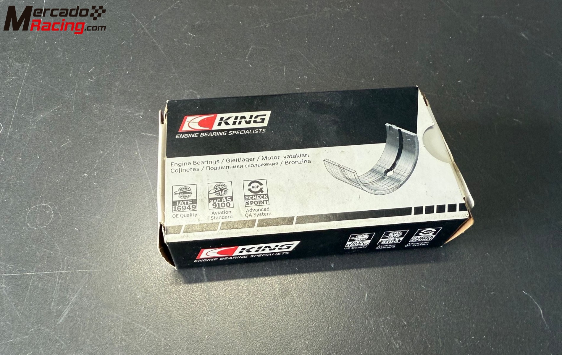 Casquillos trimetalicos king peugeot citroen 304