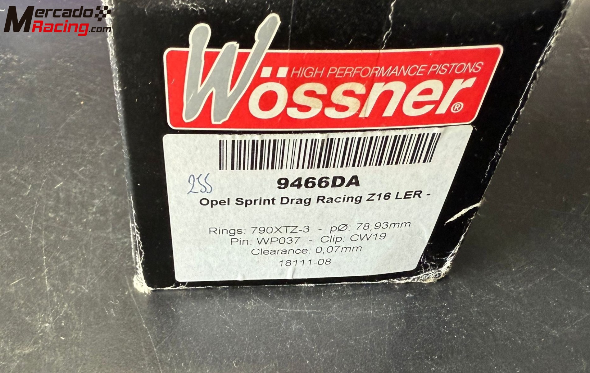 Piston wossner opel 