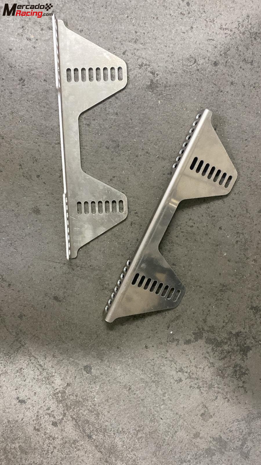 Bases laterales  baquets asientos aluminio 