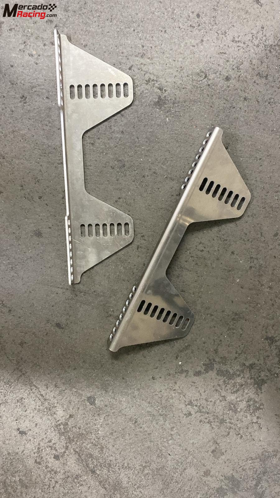Bases laterales  baquets asientos aluminio 