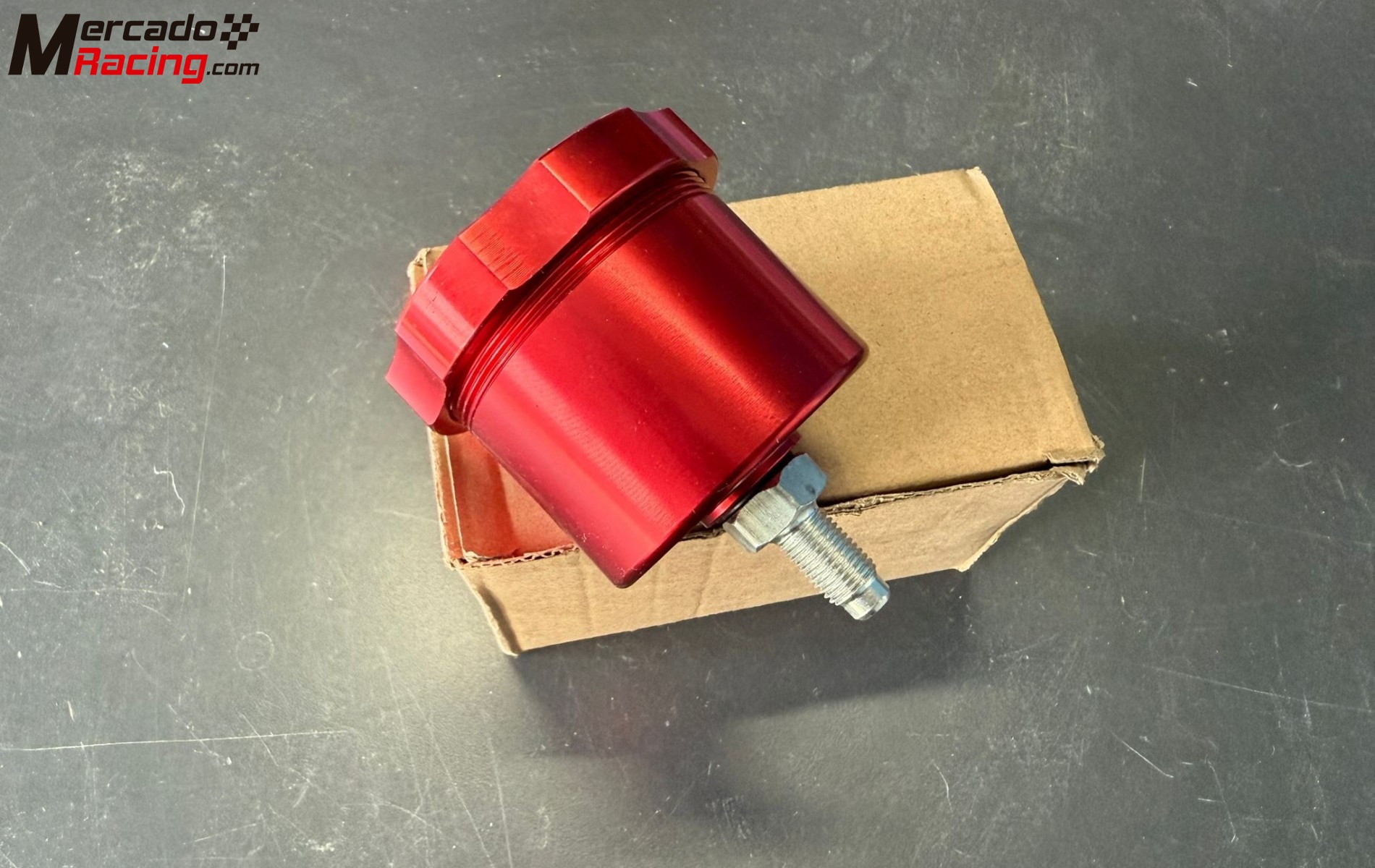 Deposito liquido de frenos para bomba de freno aluminio