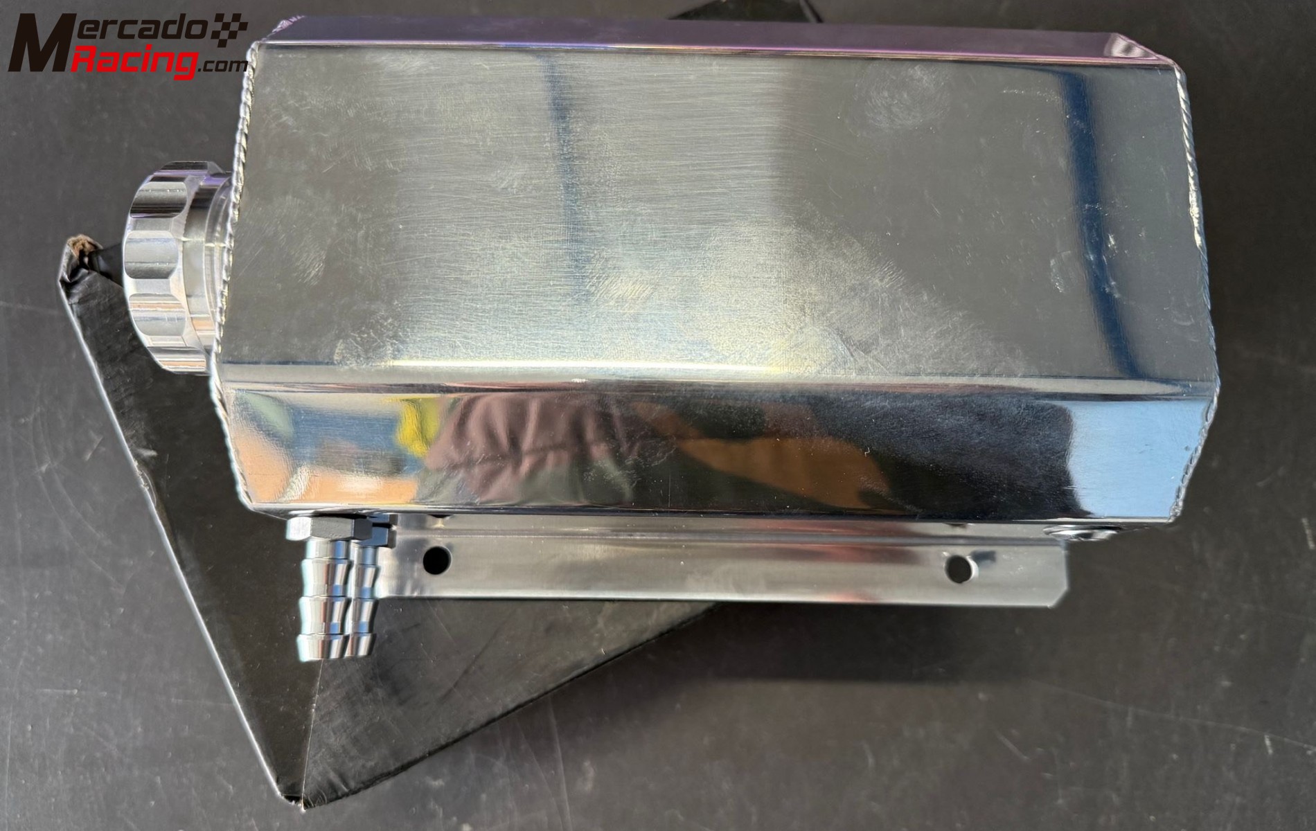 Deposito recuperador de gases de aluminio 
