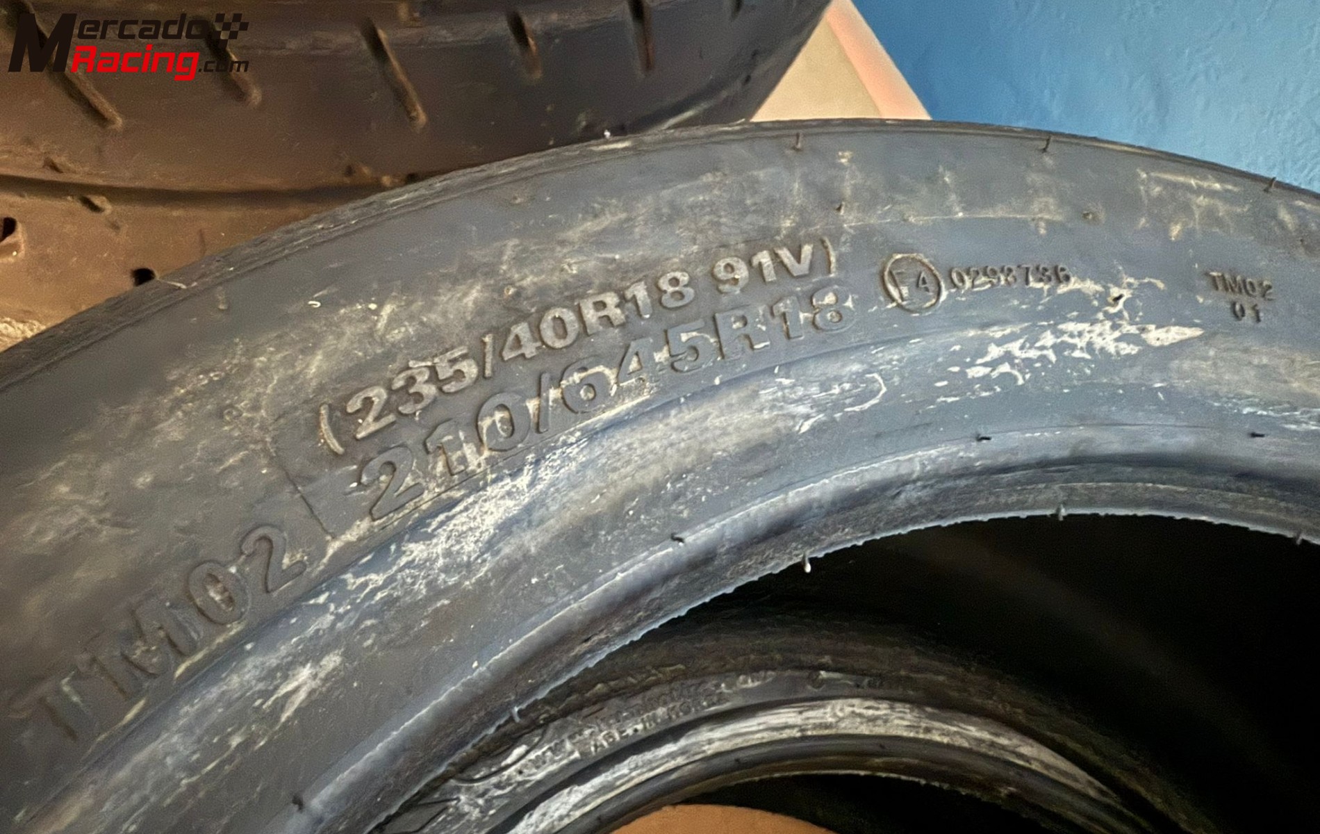 4 ruedas kumho en 18 de competición para asfalto o rallycross 