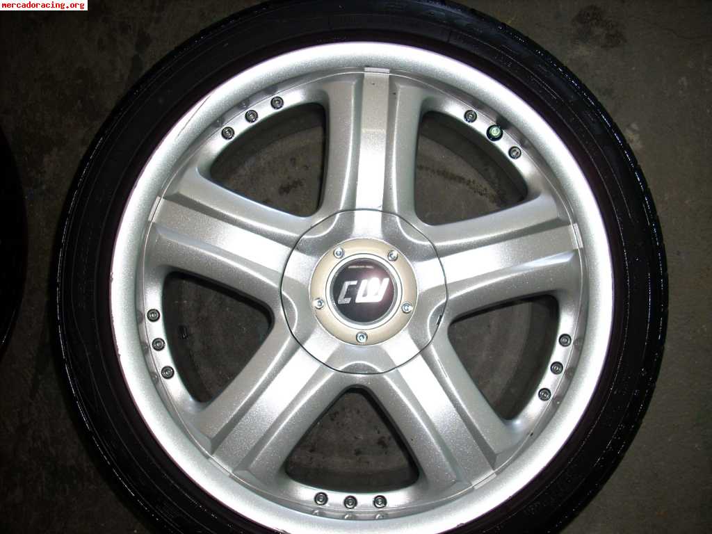 Llantas borbet 17  con neumaticos goodyear eagle f1