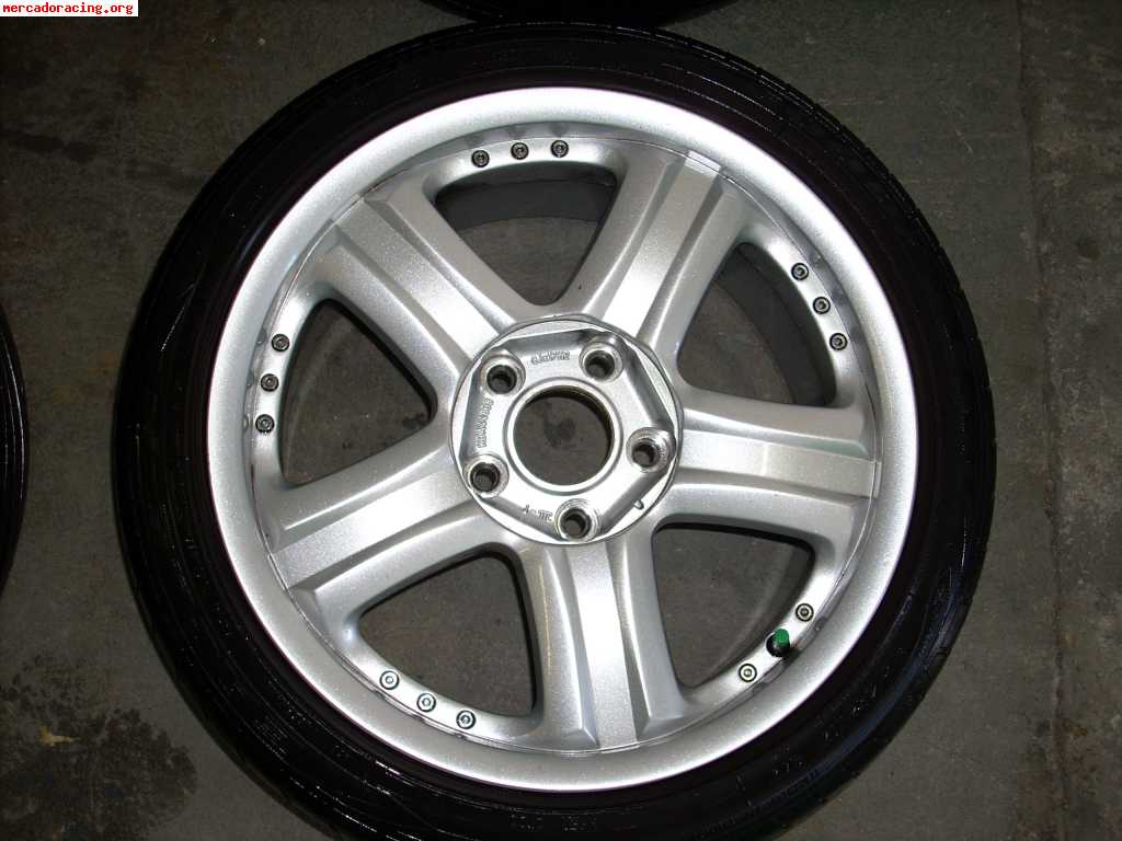 Llantas borbet 17  con neumaticos goodyear eagle f1