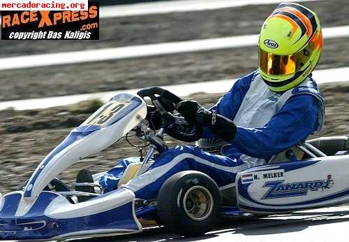 Alquiler --> kart competición 125cc crg con motor rotax max 