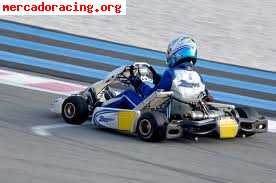 Alquiler --> kart competición 125cc crg con motor rotax max 
