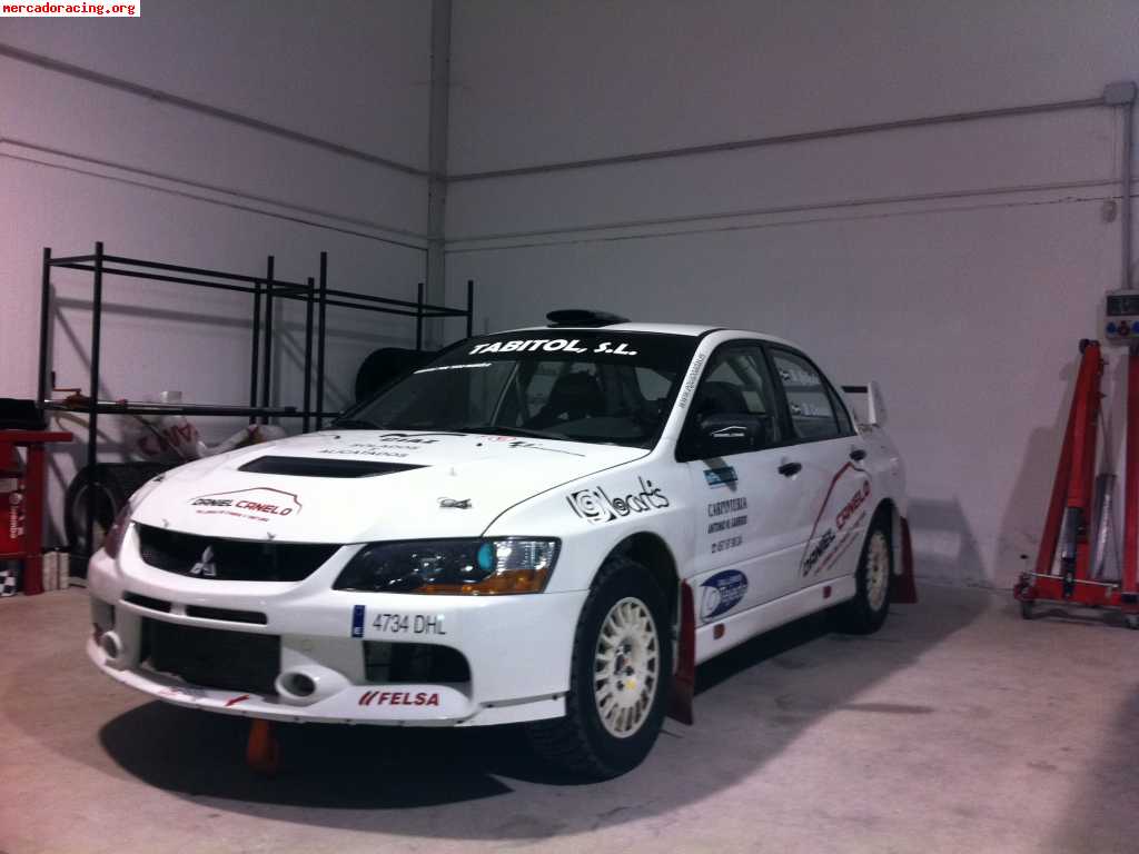 Alquiler de mitsubishi evo ix