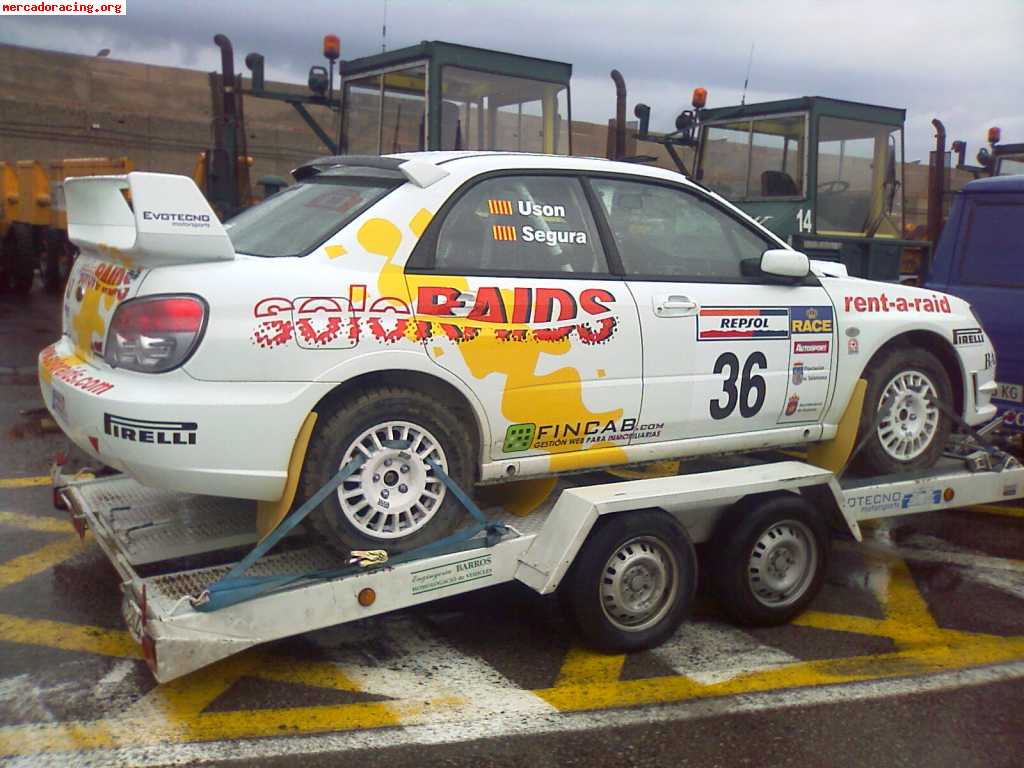 Alquiler subaru impreza spec c tope gr. n