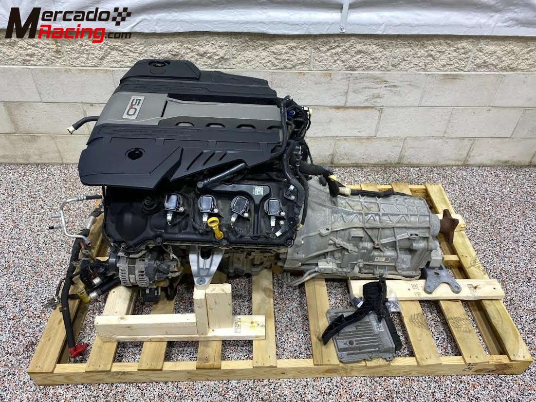 2018 ford mustang gt 5.0 coyote 10r80 automatic engine motor dropout tested