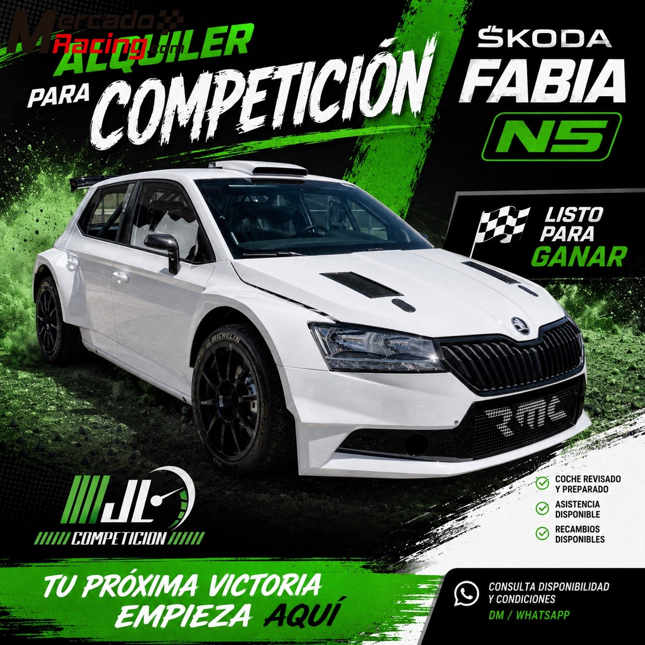 Skoda fabia n5 disponible para alquiler