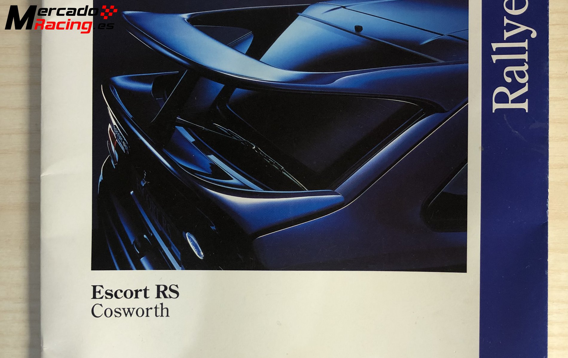 Catalogo ford escort rs cosworth 