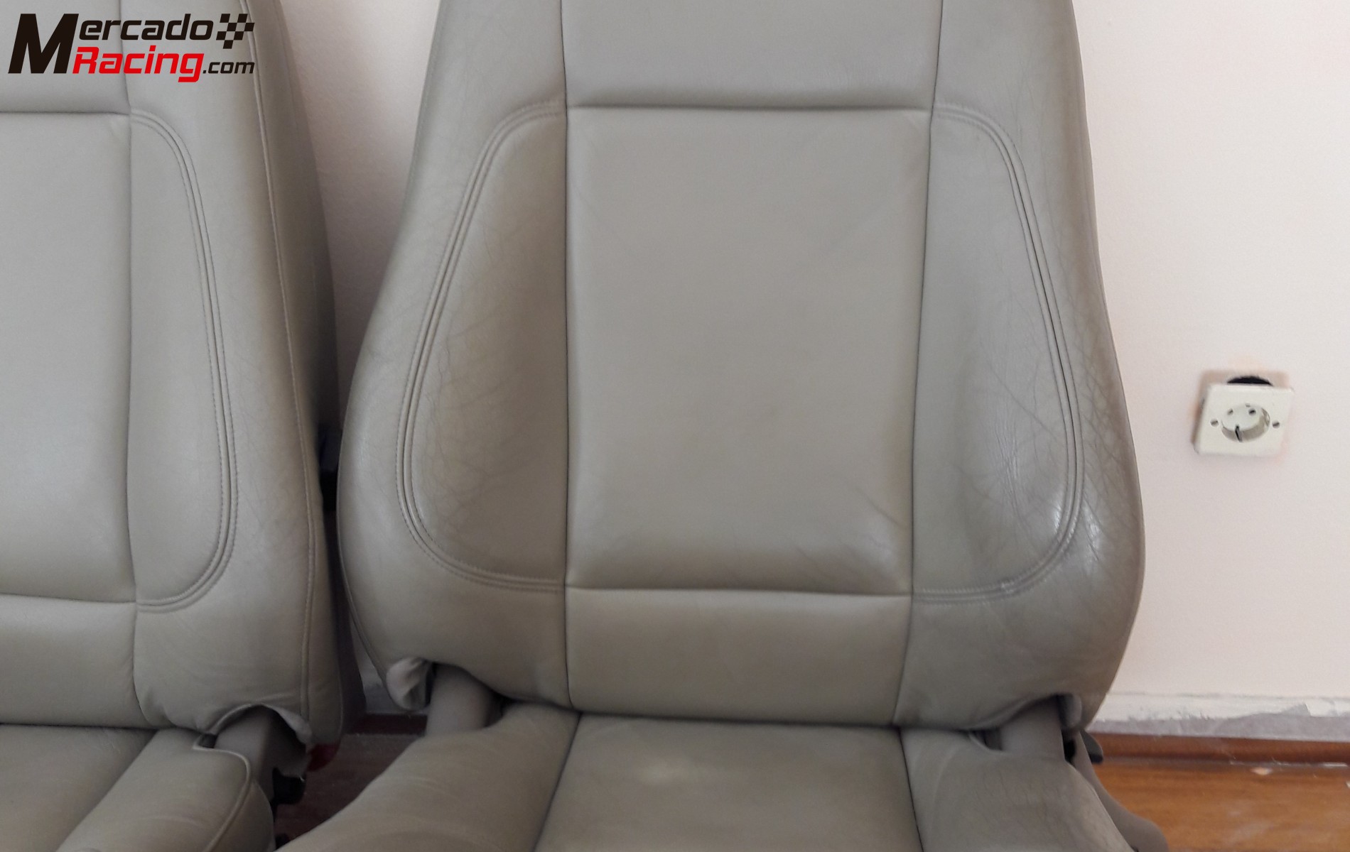 Vendo asientos volvo s-60 (delanteros) de piel