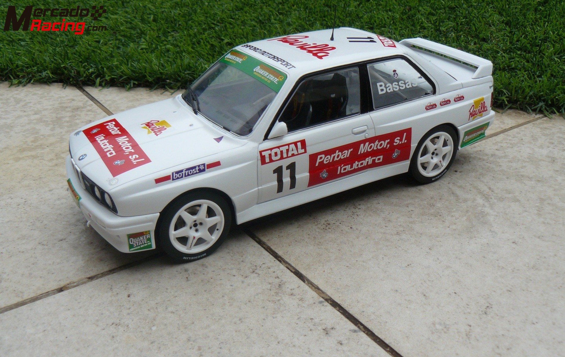 Bmw m3 e30  pep bassas escala 1/18