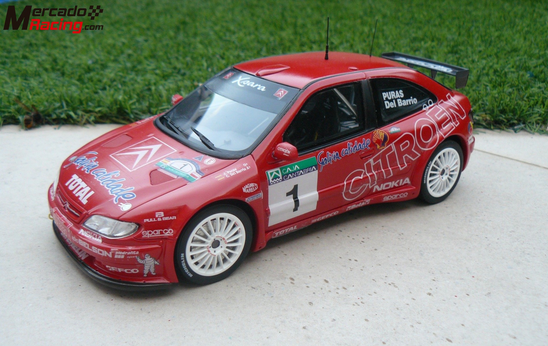 Citroen xsara kit car chus puras escala 1/18