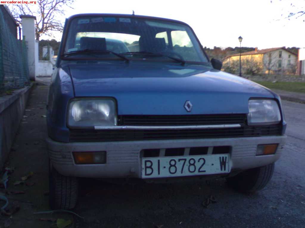 Se vende renault 5 gtl