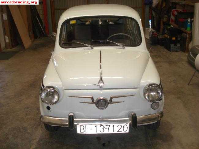 Vendo seat 600 d 2ª serie año 1968