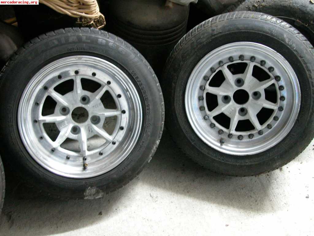 Vendo llantas targa, braid y gotti