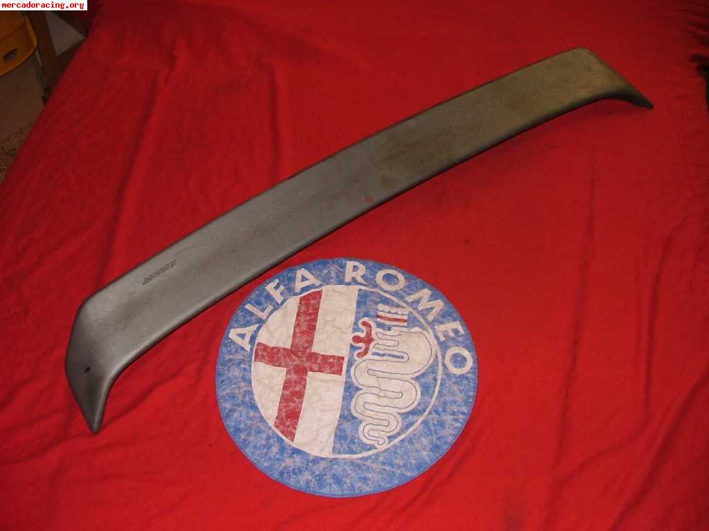 Vendo spoiler trasero zender para alfa 75