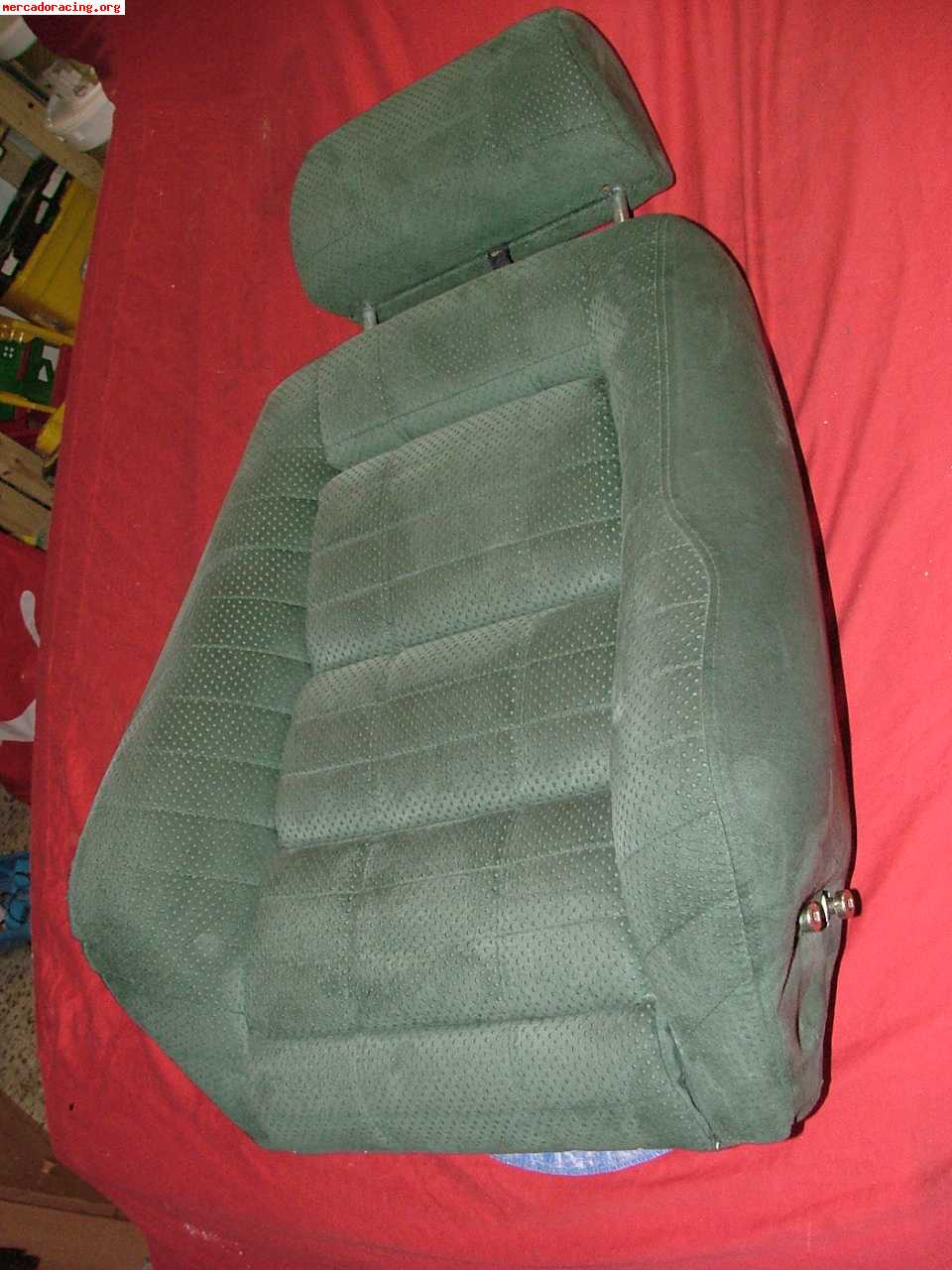 Vendo asientos recaro delta integrale delanteros verdes
