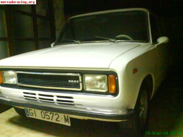 Vendo seat 124 fl 1200 de 1980