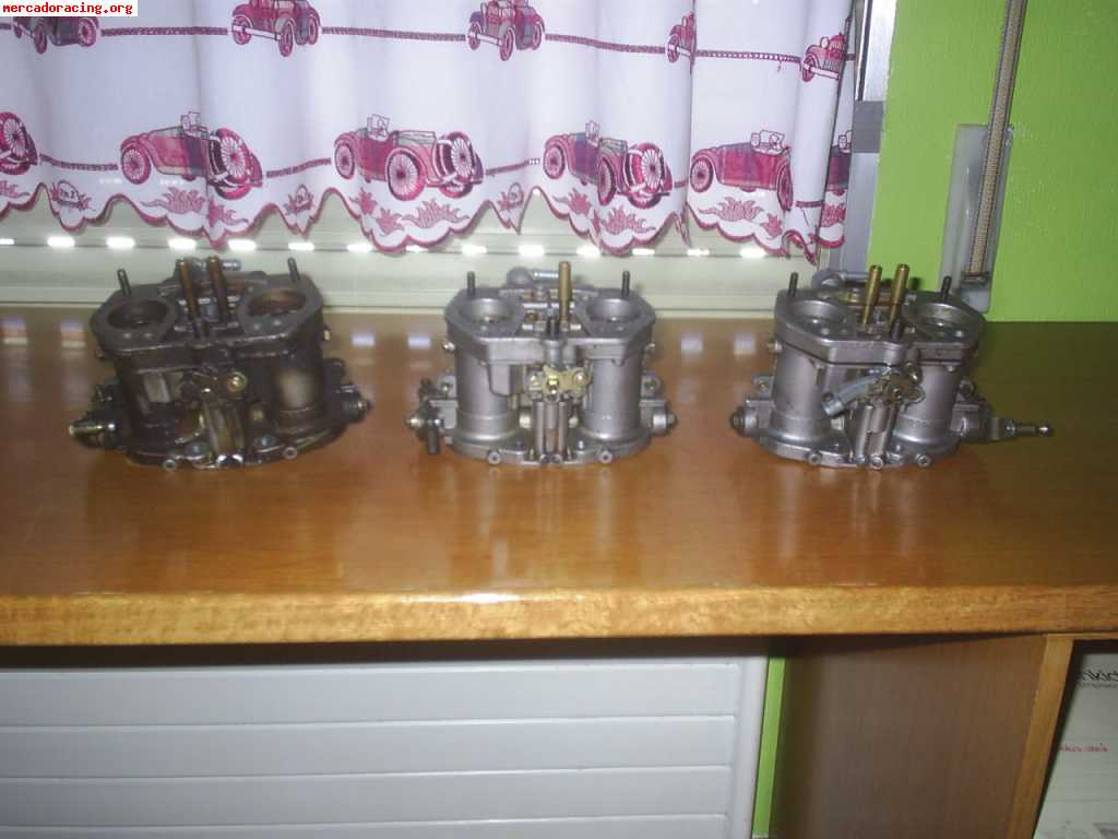 Vendo 3 carburadores dobles dell orto 