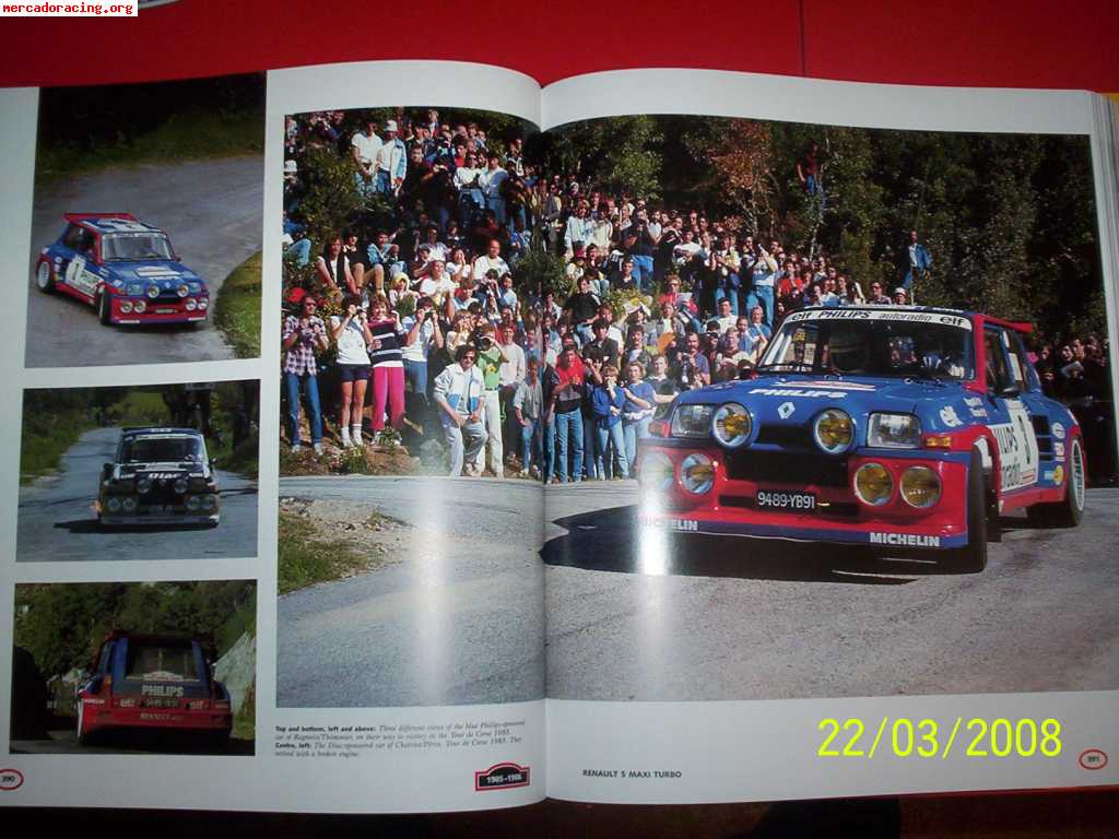 Libro rally cars