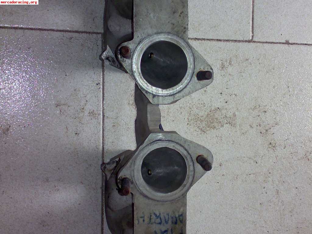 Vendo colector admisión para 2 weber 40 en fiat x-1/9