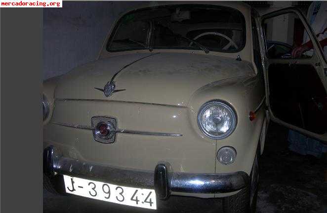 Seat 600d año 1968 impecable