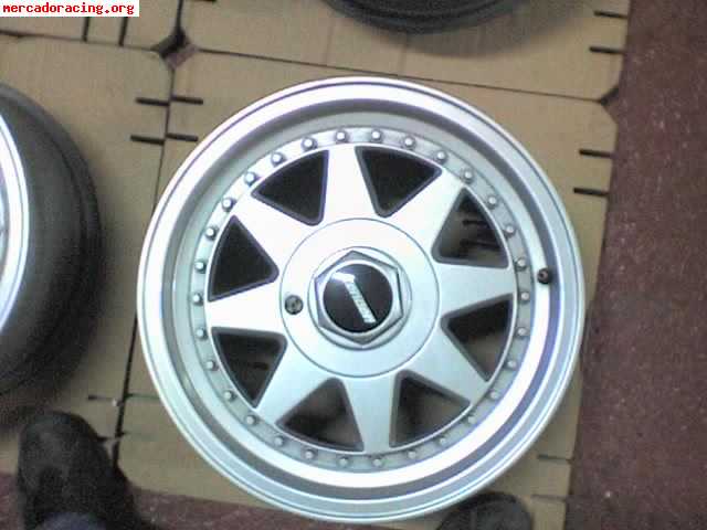 Llantas look desmontables zender 15x7 et30 4x100