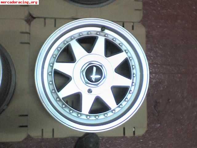 Llantas look desmontables zender 15x7 et30 4x100