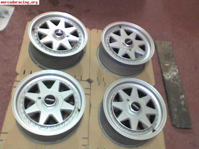 Llantas look desmontables zender 15x7 et30 4x100