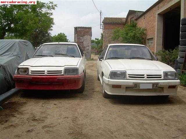 Vendo proyecto opel manta gt/e