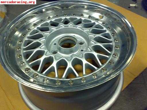 Bbs rs 070 7x15 et16 buje 4x100 como nuevas para bmw e30, go