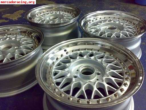 Bbs rs 070 7x15 et16 buje 4x100 como nuevas para bmw e30, go