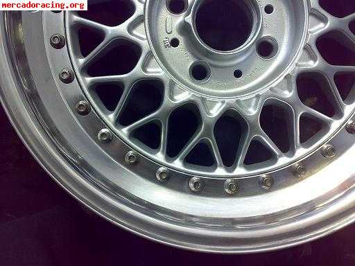 Bbs rs 070 7x15 et16 buje 4x100 como nuevas para bmw e30, go