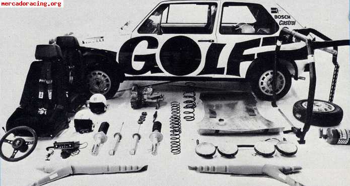 Vendo vw golf gti(versión rabbit) año 84