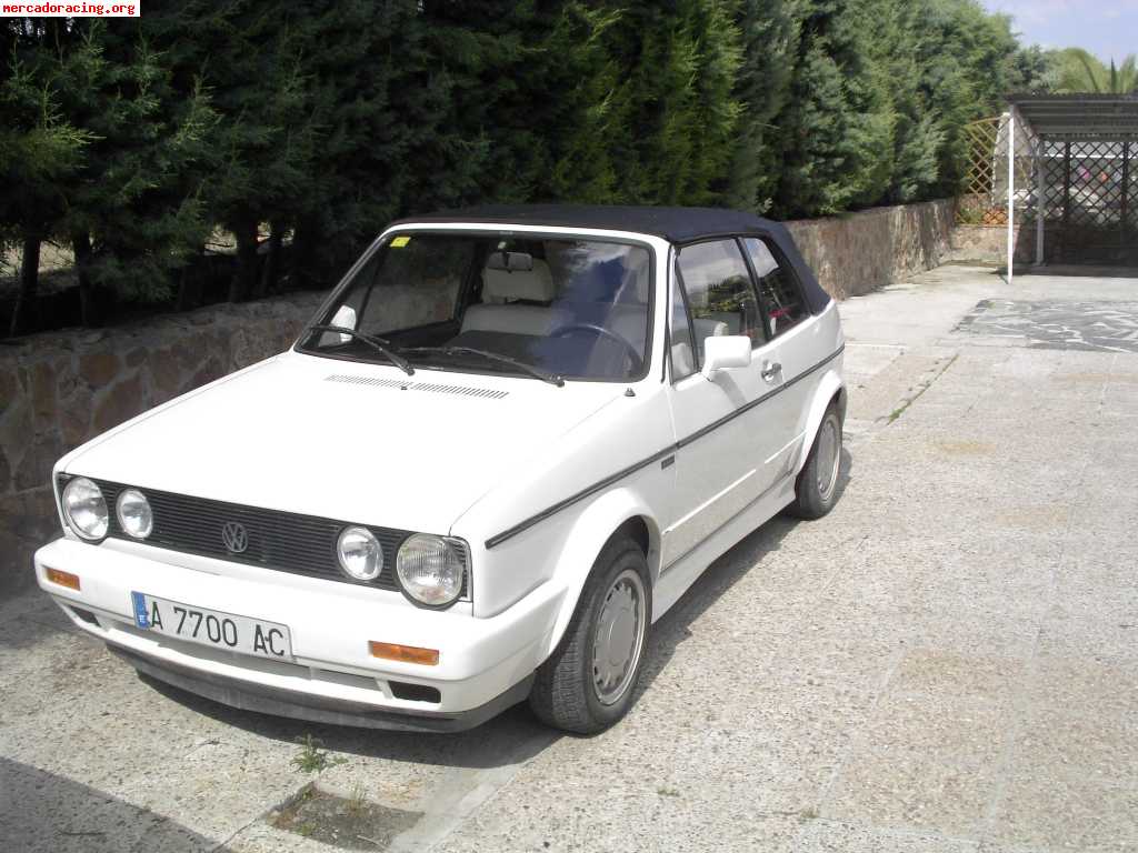 Vendo golf cabrio del 82