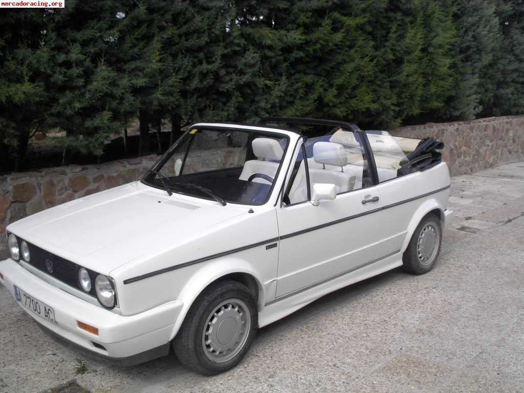 Vendo golf cabrio del 82