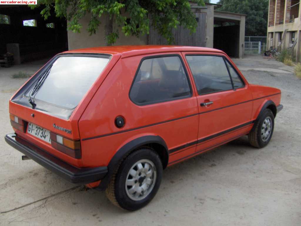 Vendo vw golf rabbit gti