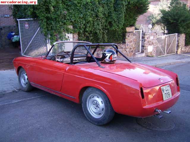 Barchetta fiat 1500 cabrio de 1961